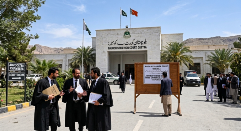 Balochistan High Court Suspends Mines and Minerals Act