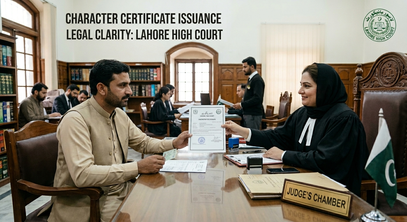 Character Certificate